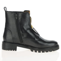 ARA Womens Biker Boot 12-29520 01 Schwarz/Nuts
