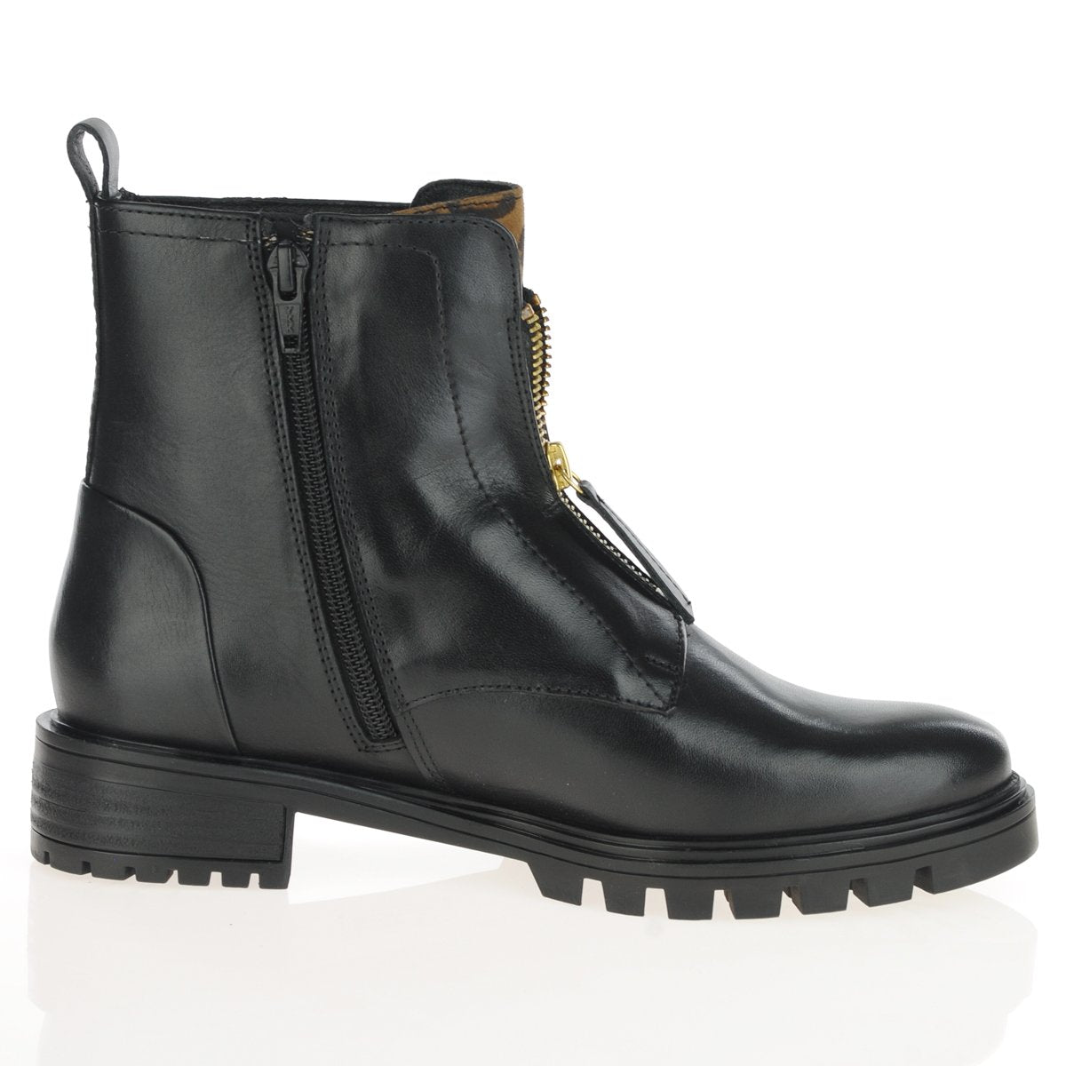 ARA Womens Biker Boot 12-29520 01 Schwarz/Nuts