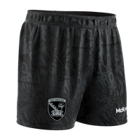 McKvr Armagh Youth Training Shorts Black/Charcoal