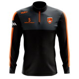 McKeever Adults Armagh Bespoke Core 1/4 Zip Black