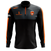 McKeever Adults Armagh Bespoke Core 1/4 Zip Black