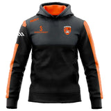 Mckeever kids' black and charcoal hoodie