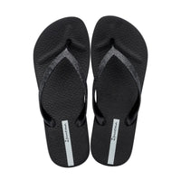 Ipanema women's black slip-on sandal