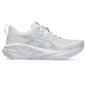 Asics Womens Trainer Novablast 5 White/Piedmont Grey