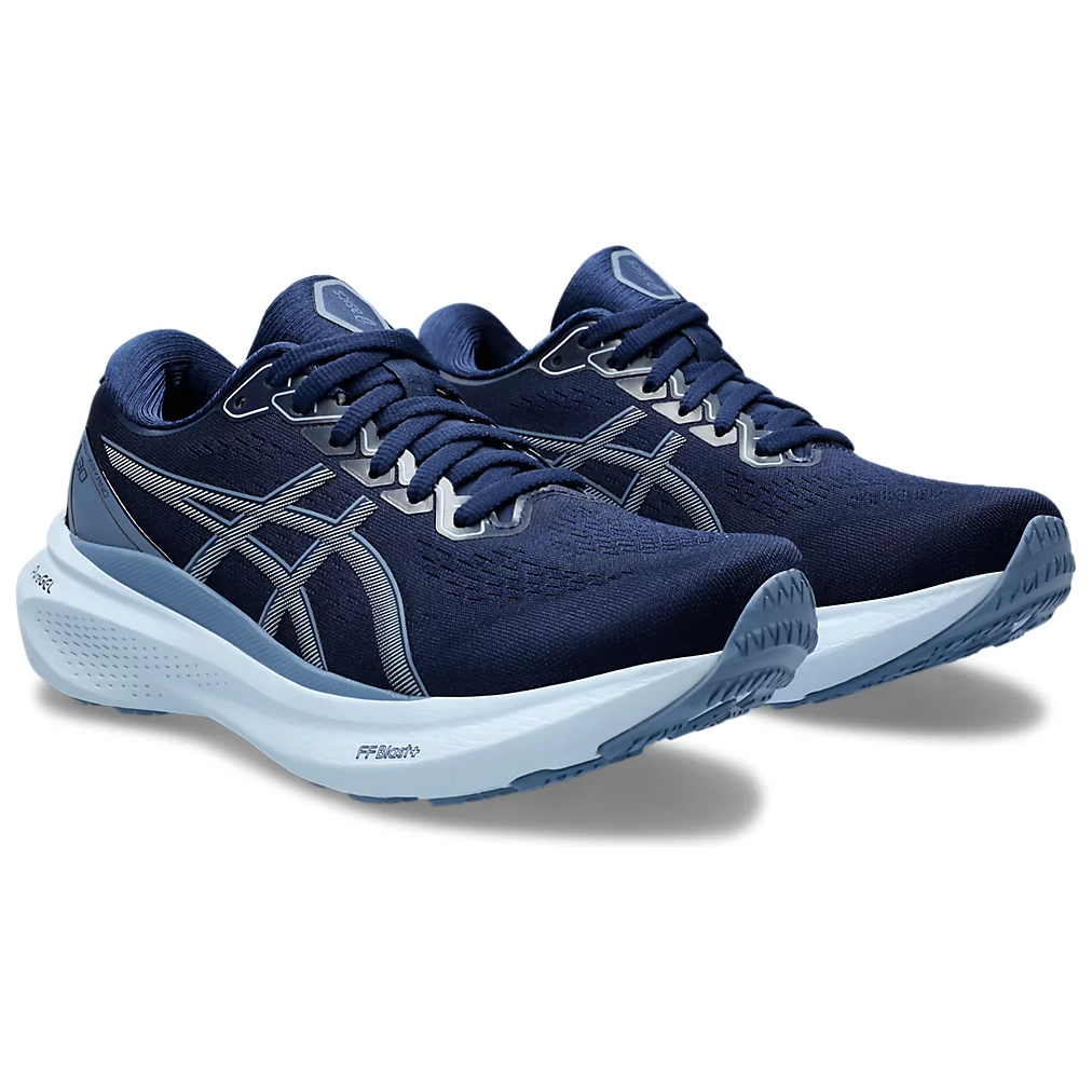 Asics blue trainers shop