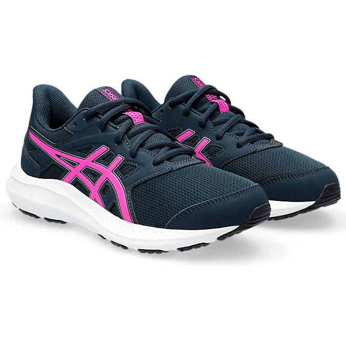 Asics Kids Trainer Jolt 4 GS French Blue Hot Pink Donaghys