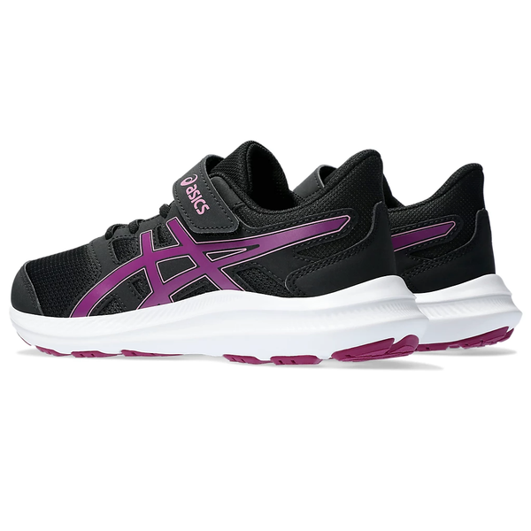 Asics Girls Trainer Jolt 4 PS Black Blackberry Donaghys