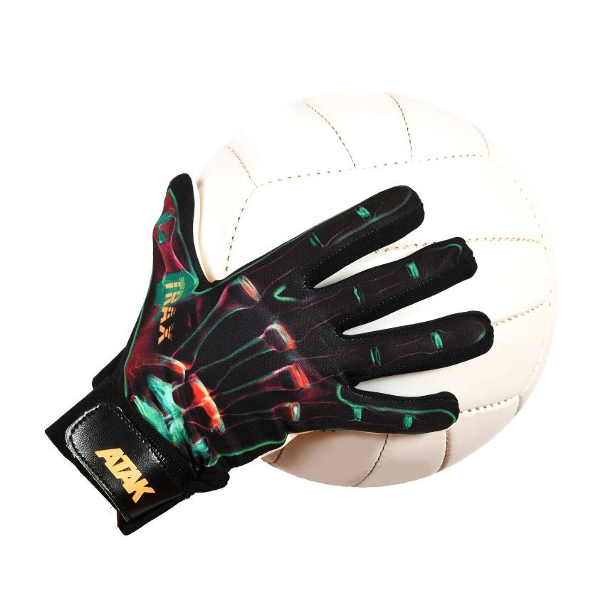 Atak Trax multicoloured Gaelic gloves