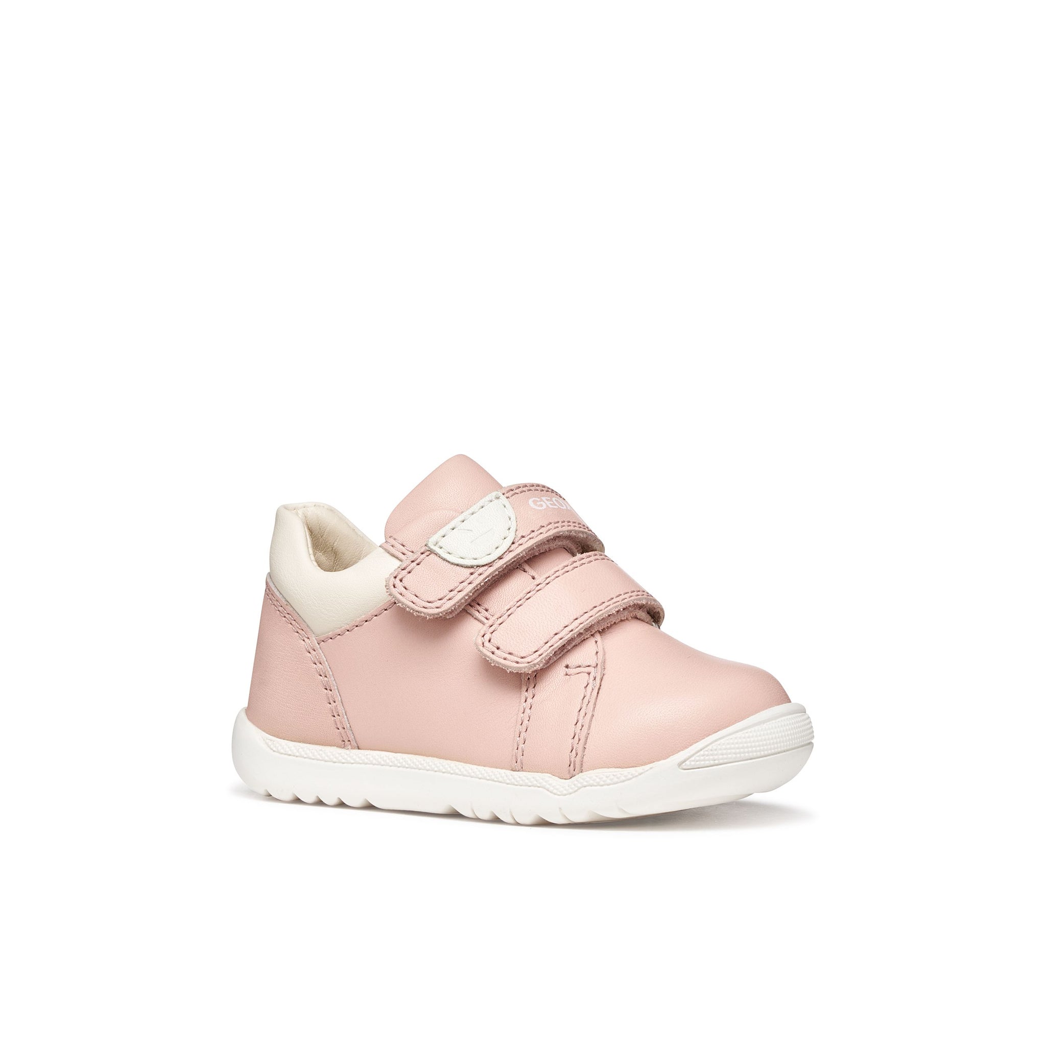 Geox Girls B Macchia Shoe Light Rose / Light Ivory