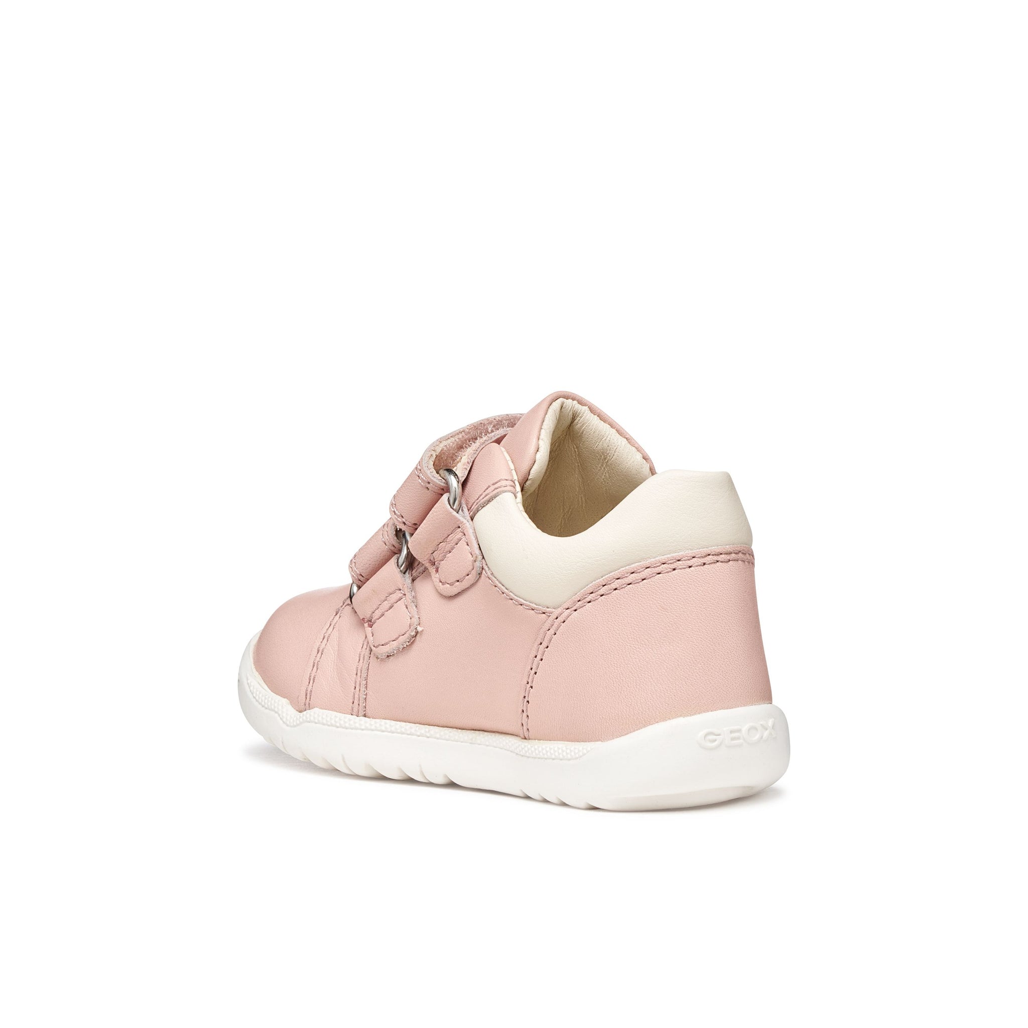 Geox Girls B Macchia Shoe Light Rose / Light Ivory