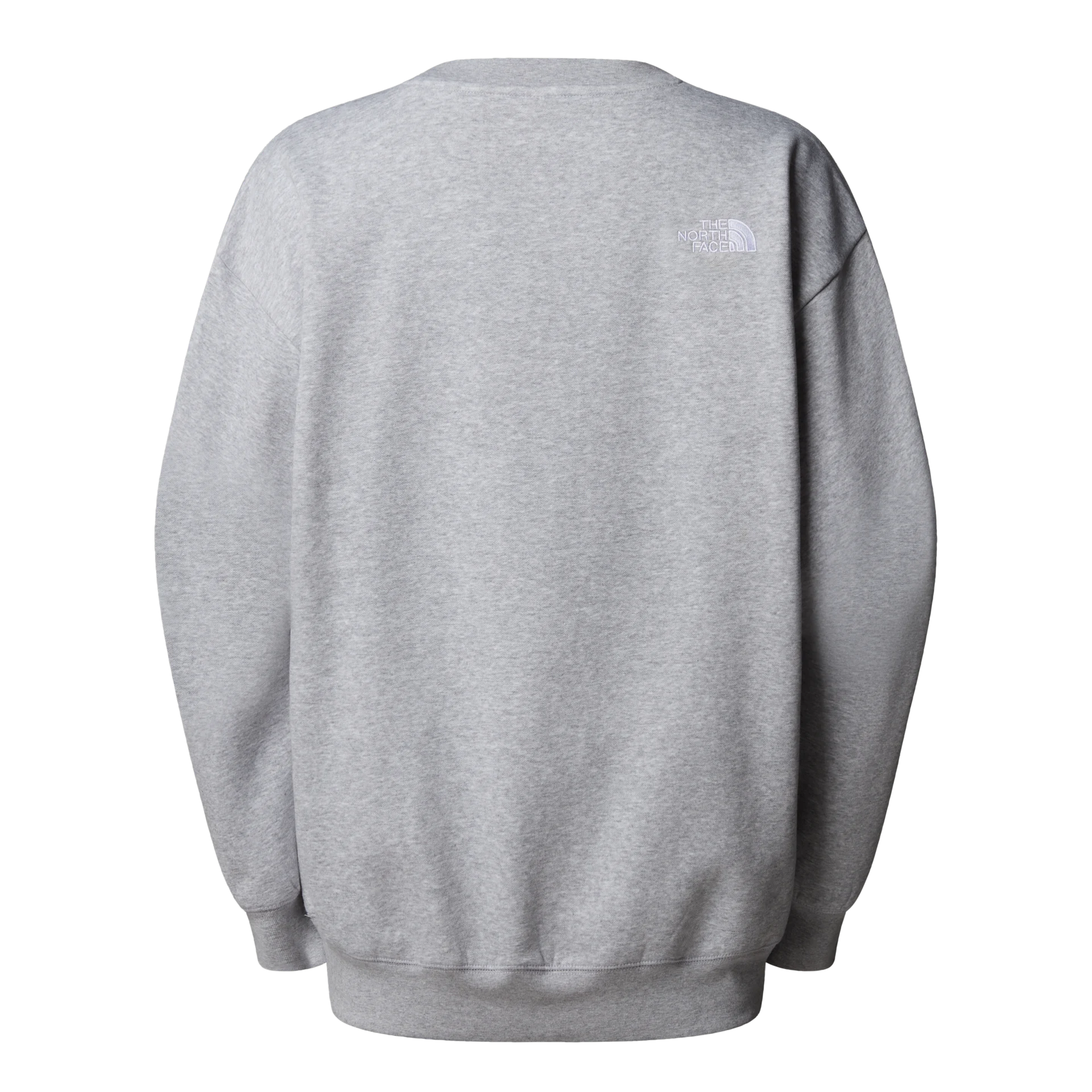 North Face Womens Crew Sweatshirt Light Grey Heather