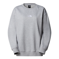 North Face Womens Crew Sweatshirt Light Grey Heather