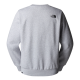 North Face Mens Crew Sweatshirt Light Grey Heather