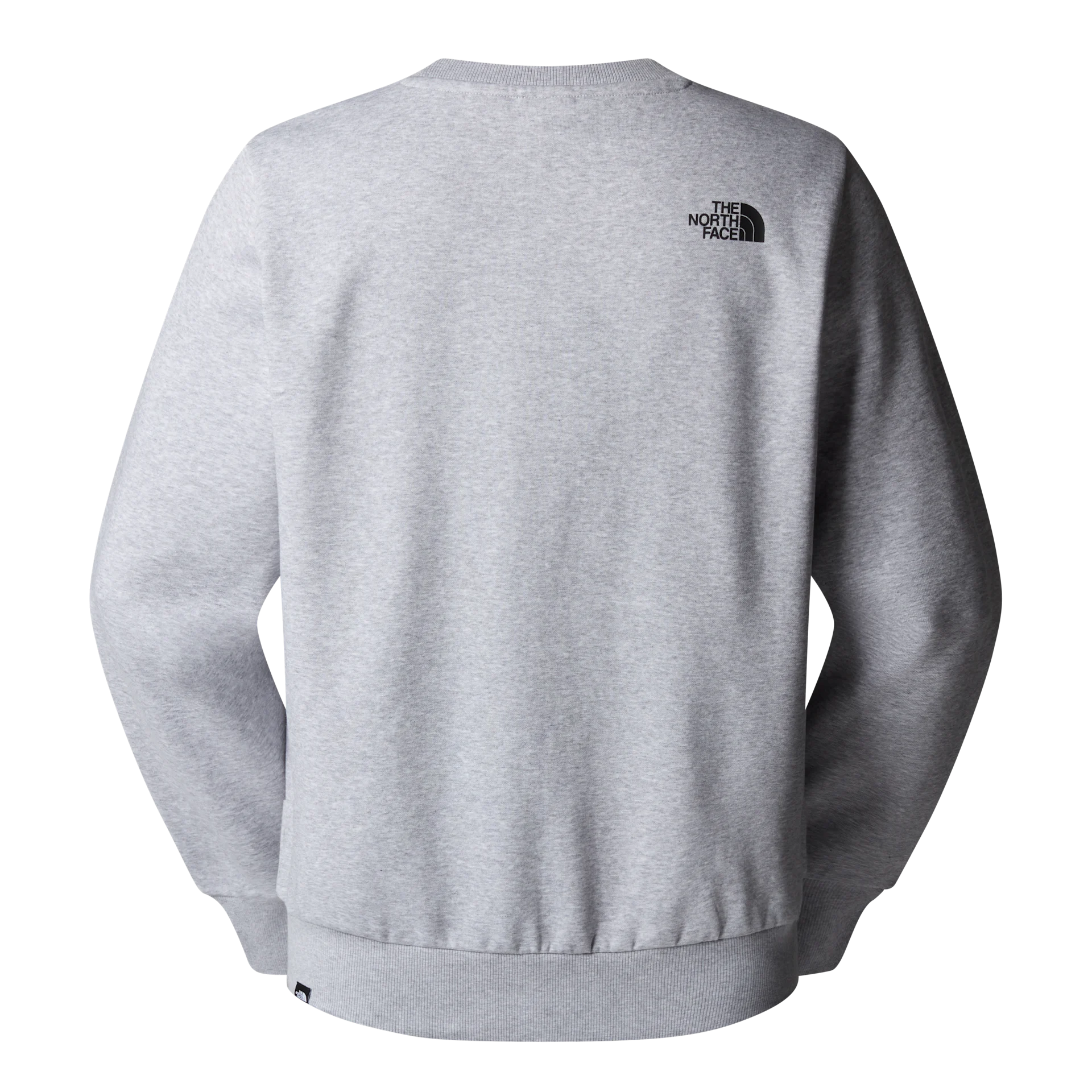 North Face Mens Crew Sweatshirt Light Grey Heather