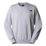North Face Mens Crew Sweatshirt Light Grey Heather