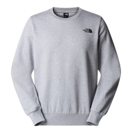 North Face Mens Crew Sweatshirt Light Grey Heather