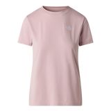 North Face Womens Evo T-Shirt Metal Pink
