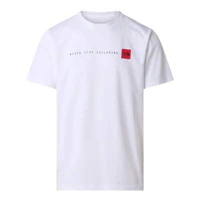 North Facw Mens T-Shirt White
