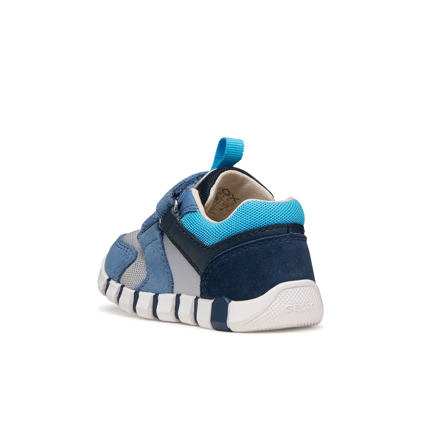 Geox Boys B Iupidoo Shoe Dark Sky/ Light Grey