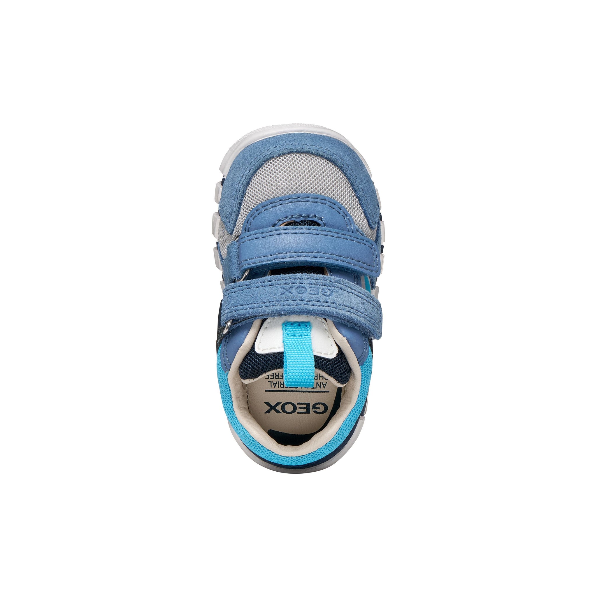 Geox boys' grey shoe with velcro