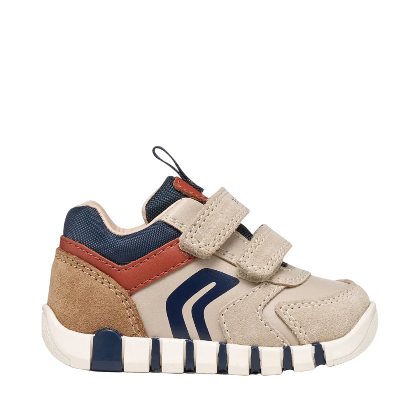 Geox Boys Shoe Lupidoo Light Taupe/Orange