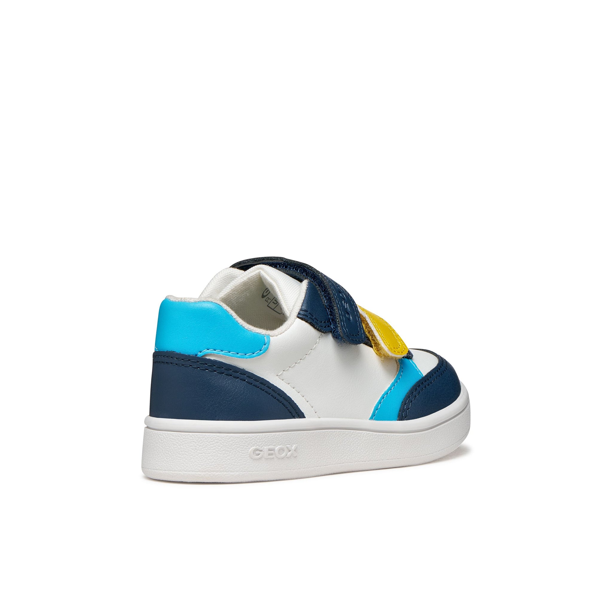 Geox Boys B Eclyper Shoe Light Navy/ White