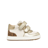 Geox Baby Girls Trainer Biglia Ivory/Light Gold