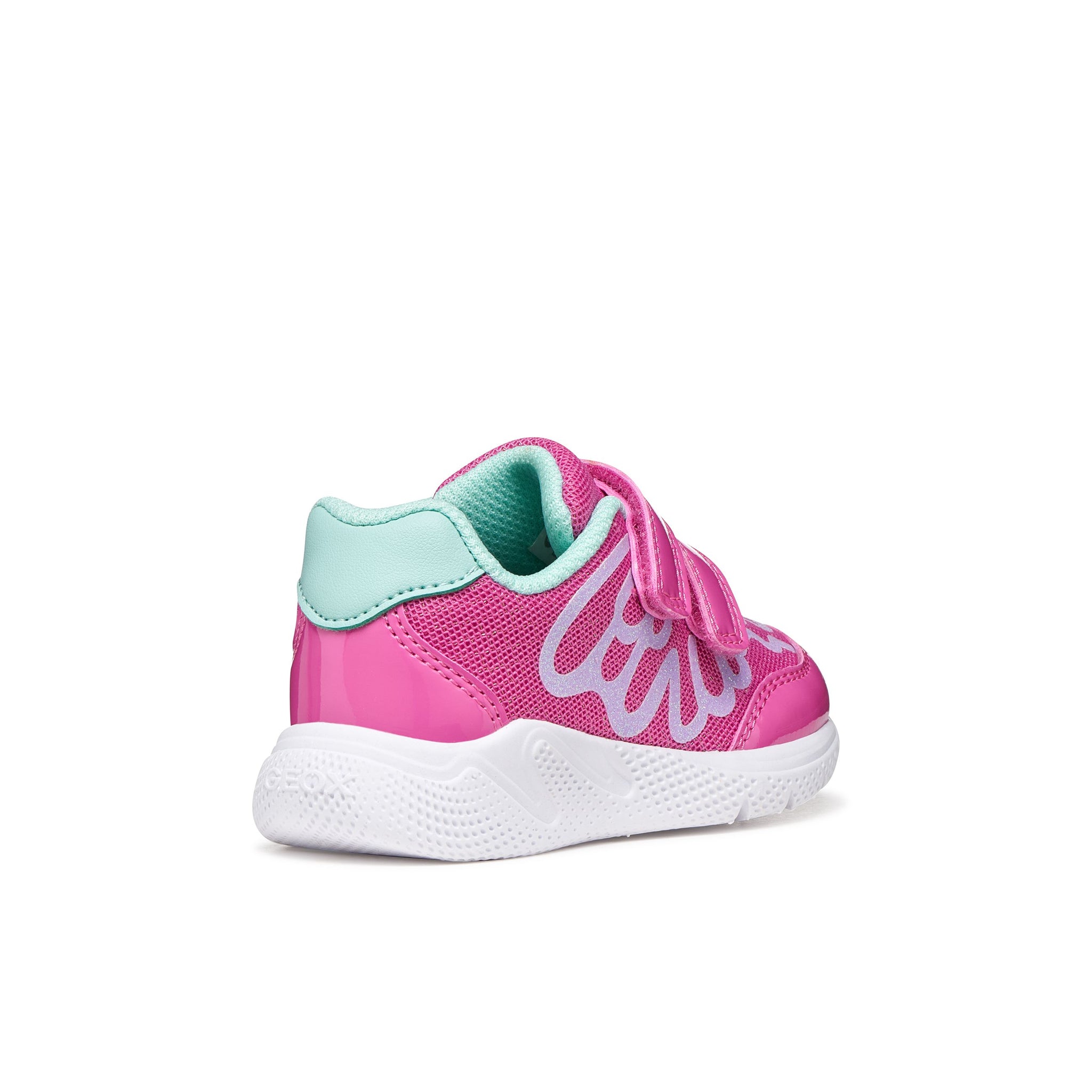 Geox Girls B Sprintye Trainer Fuchsia/Watersea