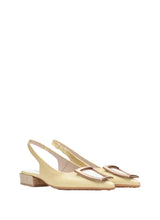 Hispanitas women's yellow leather shoe