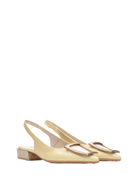 Hispanitas women's yellow leather shoe