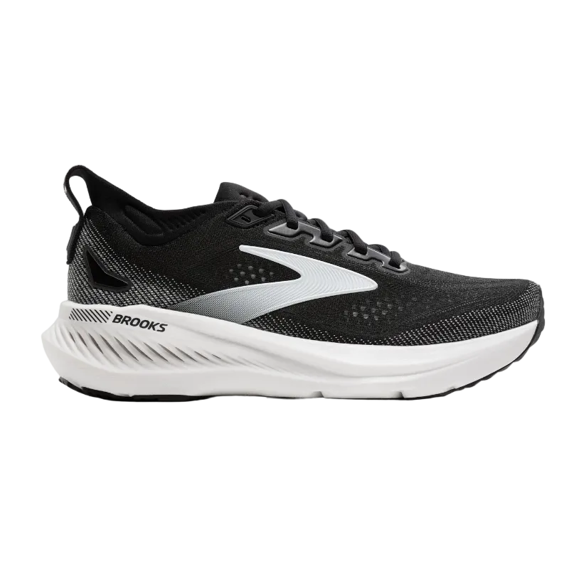 Brooks men's black and grey Glycerin GTS 23 trainer