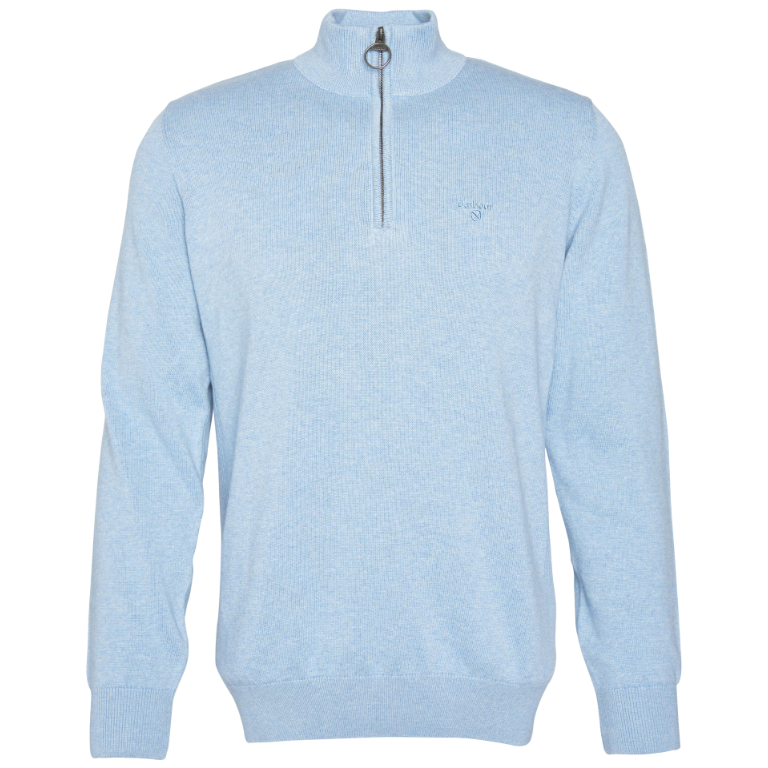 Barbour cotton 2025 half zip