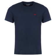 Barbour Mens T-Shirt Essential Sports Navy