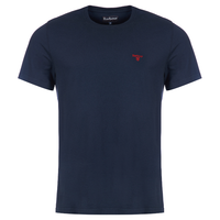 Barbour Mens T-Shirt Essential Sports Navy