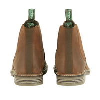 Barbour Mens Chelsea Boot Farsley Dark Tan - Donaghys
