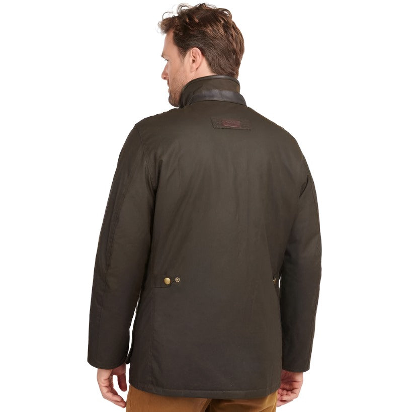 Barbour Mens Hereford Wax Jacket Rustic - Donaghys
