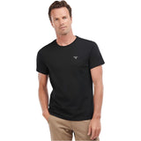 Barbour Mens Tee Essential Sports Black
