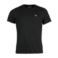 Barbour Mens Tee Essential Sports Black