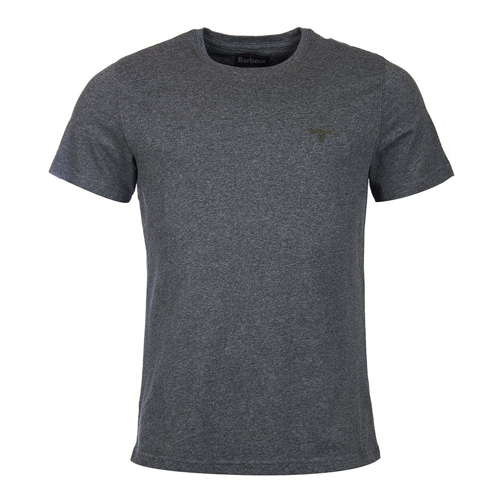 Barbour Mens T-Shirt Essential Sports Slate Marl