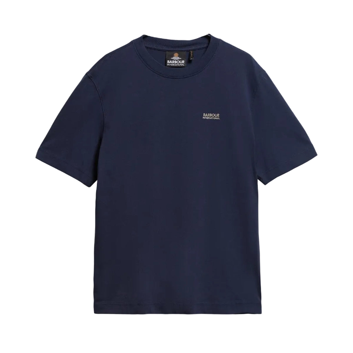 Barbour International Mens T-Shirt Taylor Archive Graphic SS Navy Blazer