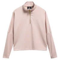 Barbour International Womens Sweatshirt Kemora Half Zip Nutmeg