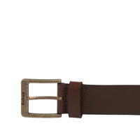 Barbour Mens Belt Ayre Leather Brown