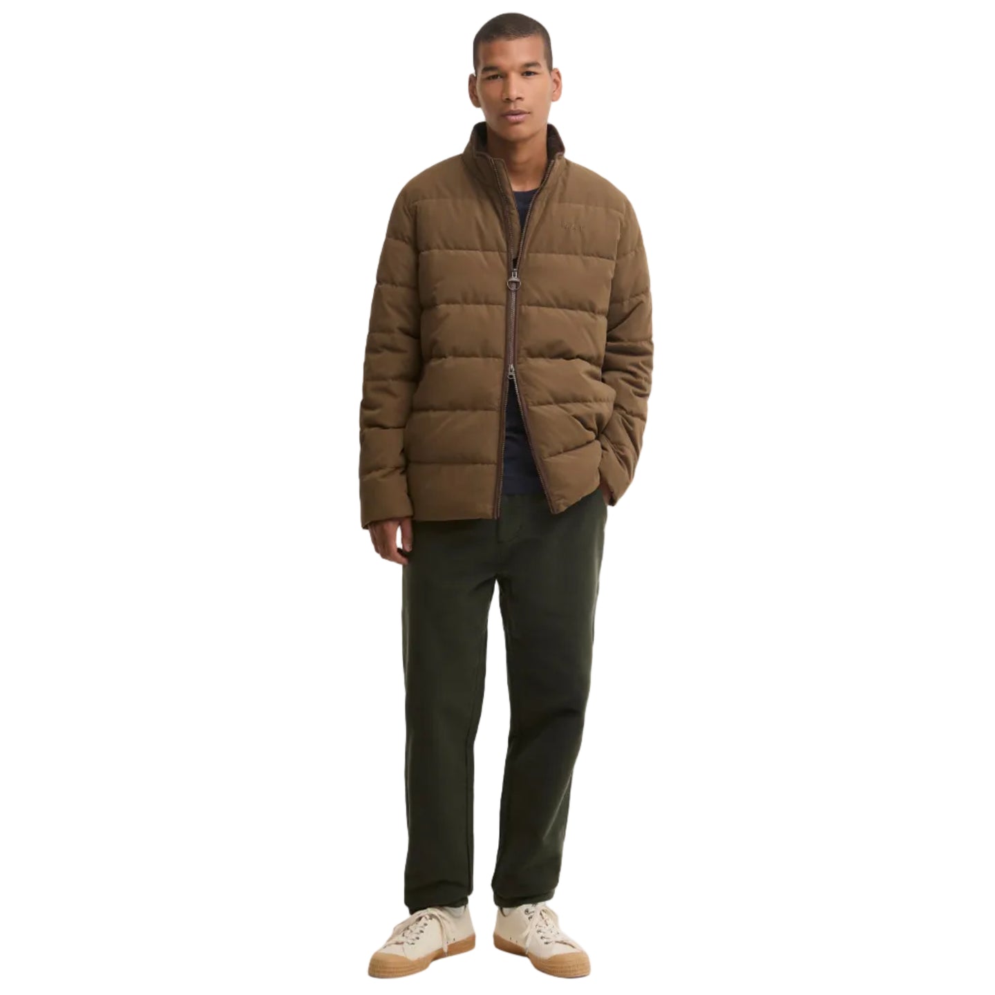 Barbour Mens Jacket Noree Quilted Stone