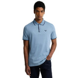 Barbour Mens Polo Callock Tailored Tarn Blue