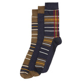 Barbour Mens Socks 3 Pack Tartan Gift Set Classic Tartan