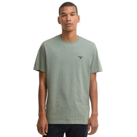 Barbour Mens T-Shirt Essential Sports Agave Green
