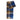 Barbour Unisex Scarf Lambswool Tattersall Navy Mix