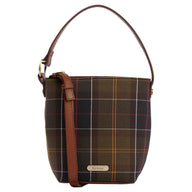 Barbour Womens Bag Cedar Mini Tartan Bucket Classic Tartan