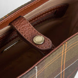 Barbour Womens Bag Cedar Mini Tartan Bucket Classic Tartan