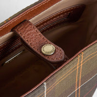 Barbour Womens Bag Cedar Mini Tartan Bucket Classic Tartan